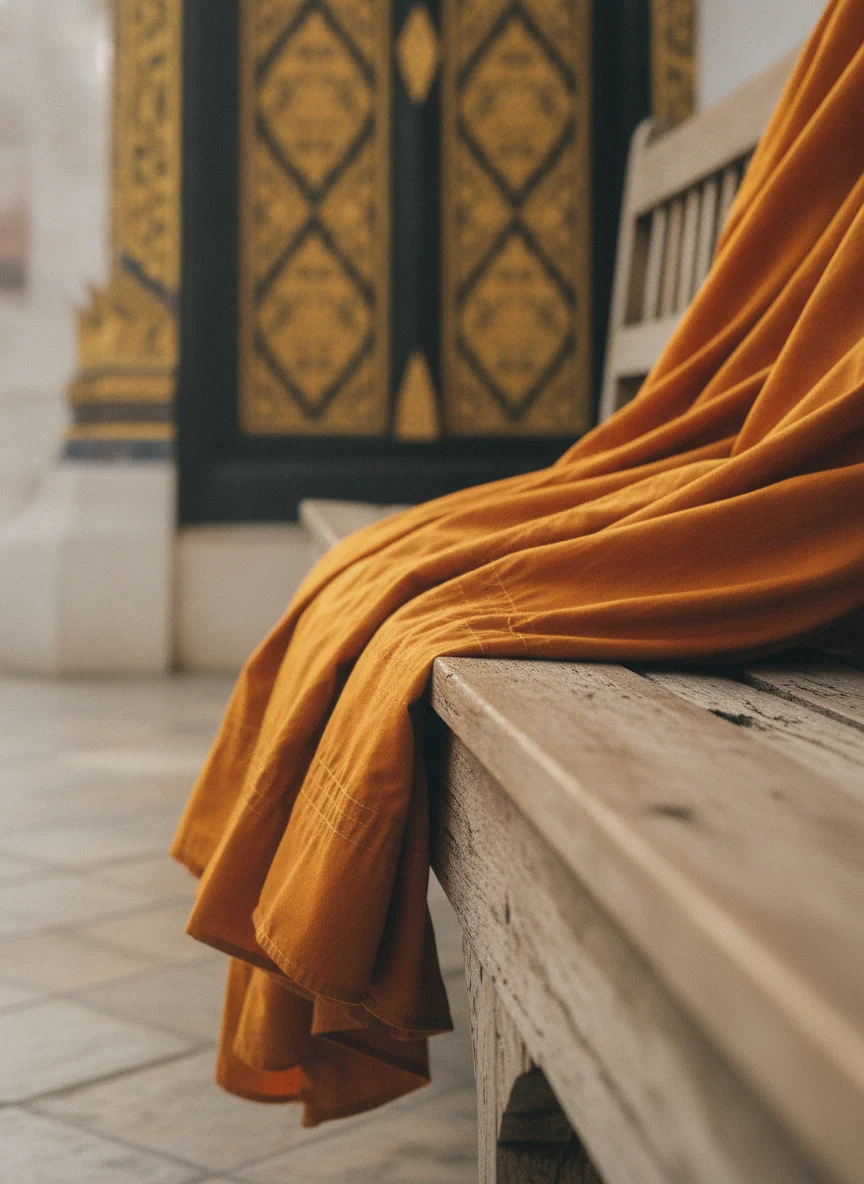 monk's saffron robe