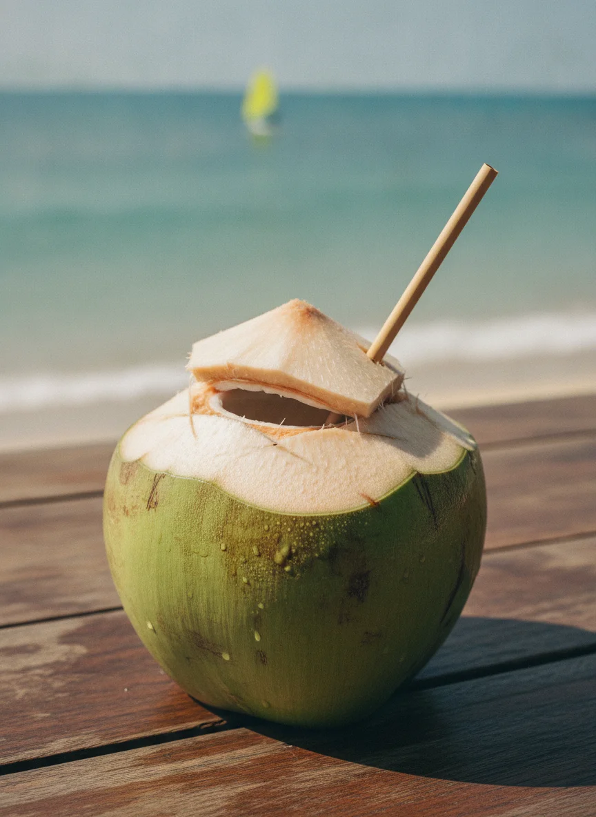 fresh young coconut fresh young coconut