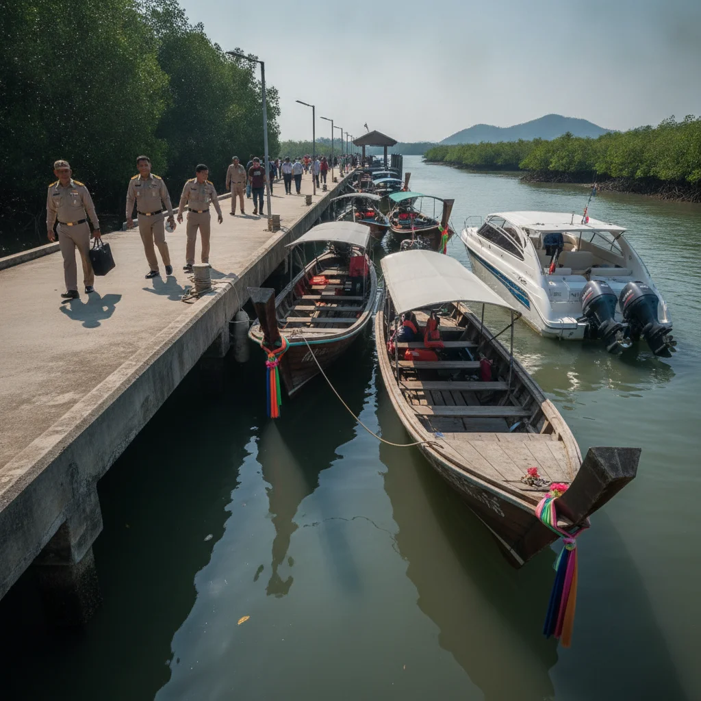 Khura Buri Pier transport hub