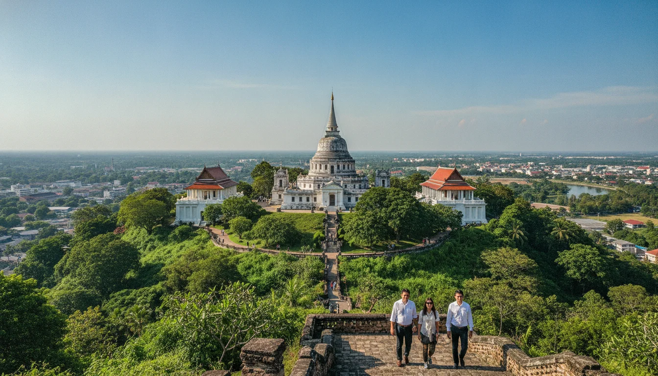 Phra Nakhon Khiri (Khao Wang) palace complex Phra Nakhon Khiri (Khao Wang) palace complex