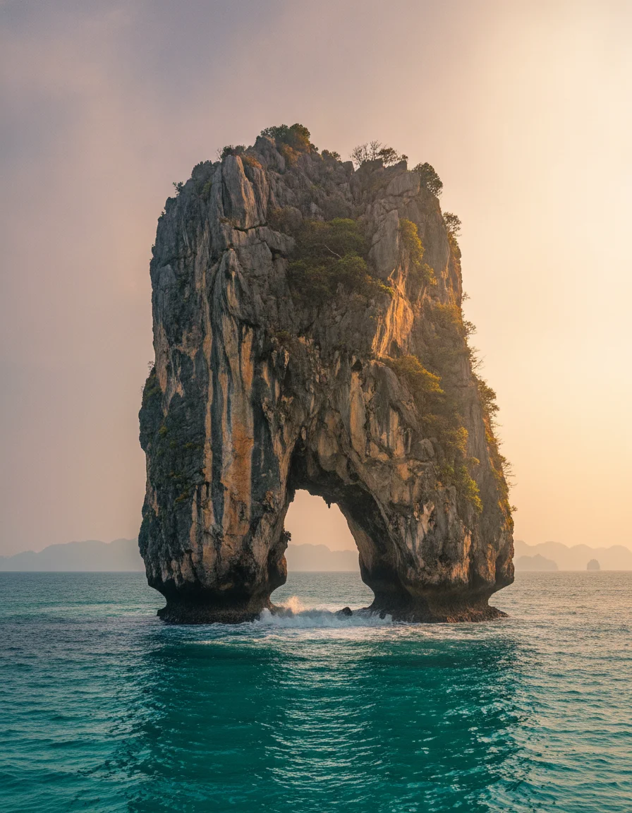 The Koh Talu Limestone Island Arch