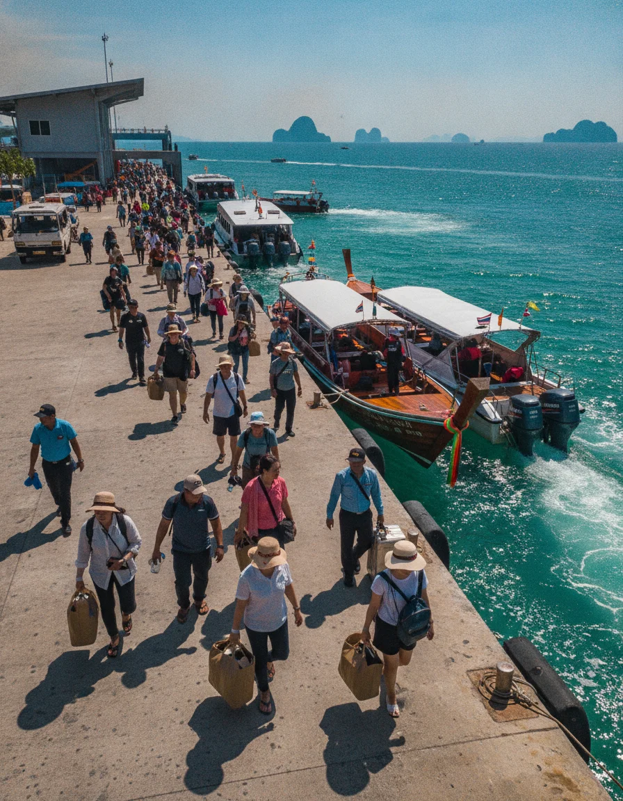 Pak Bara Pier Transport Hub, Satun Pak Bara Pier Transport Hub, Satun