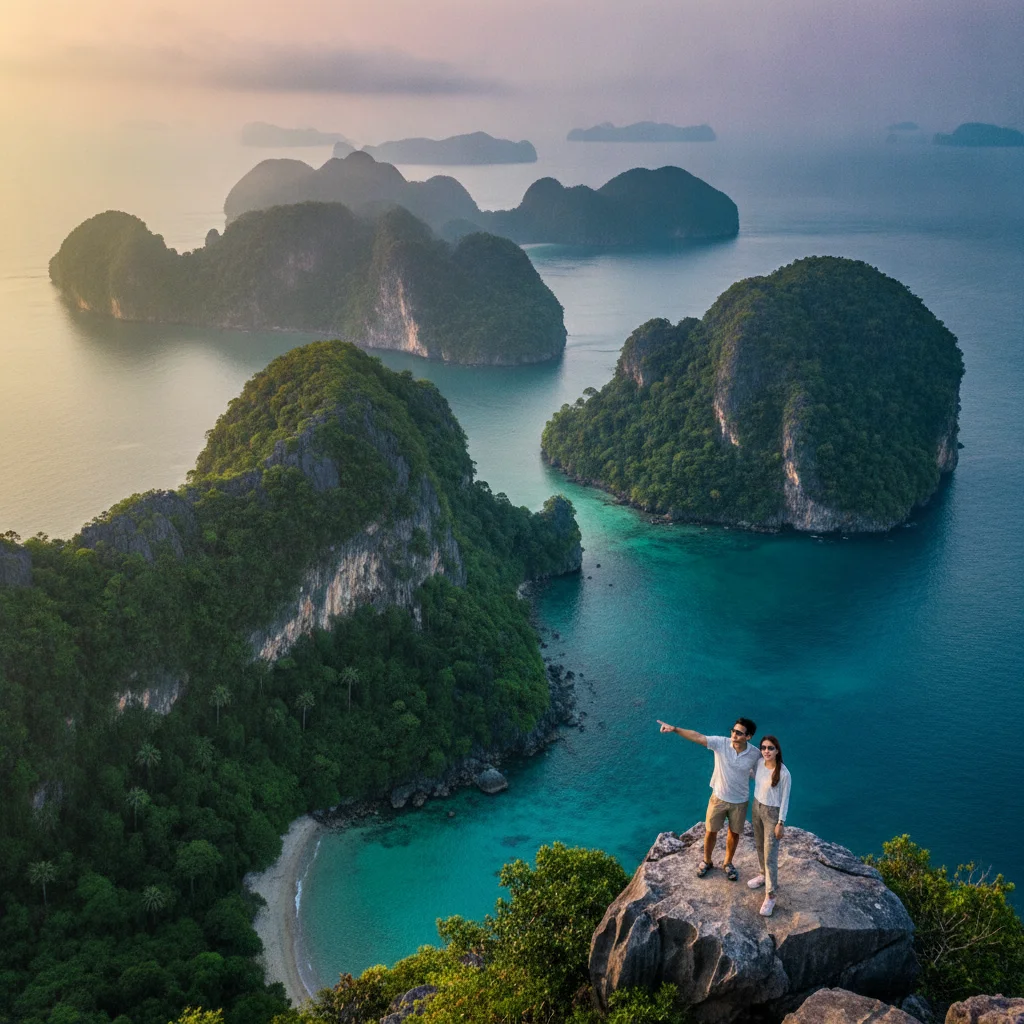 Ang Thong National Marine Park Viewpoint Ang Thong National Marine Park Viewpoint