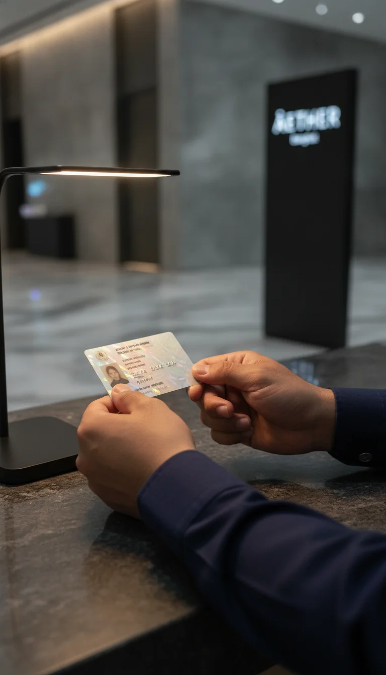 Security verification interaction Security verification interaction