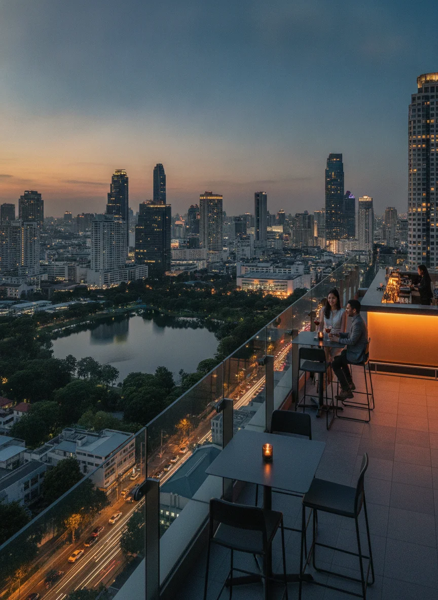 Amber Bar Terrace at Wyndham Residence