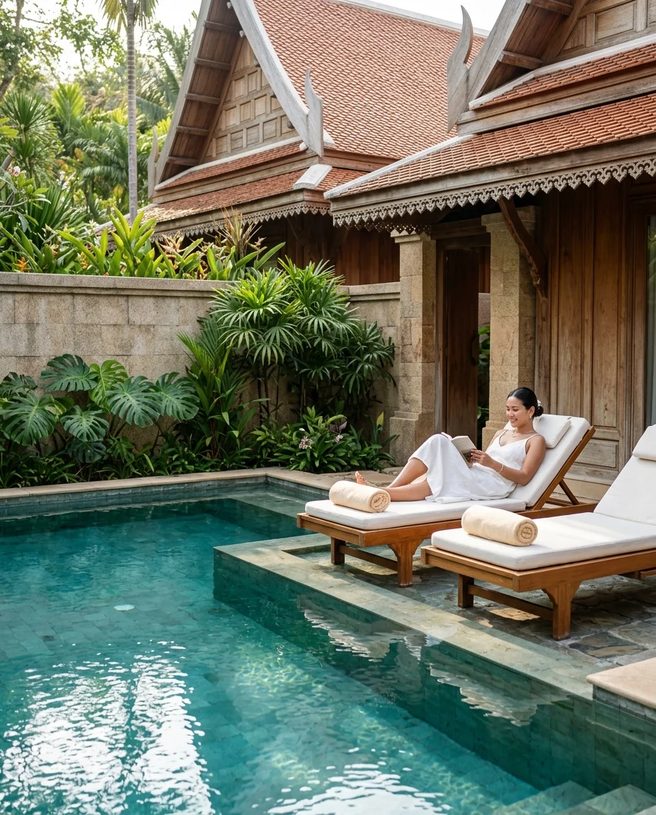 Lagoon Pool Villa plunge pool and garden Lagoon Pool Villa plunge pool and garden
