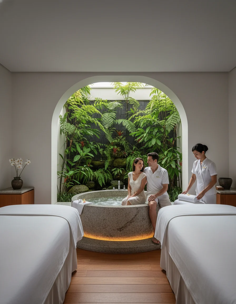 Anantara Spa treatment suite Anantara Spa treatment suite
