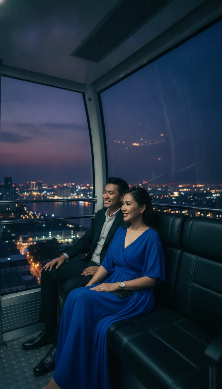 VIP Cabin of the Asiatique Sky Ferris wheel