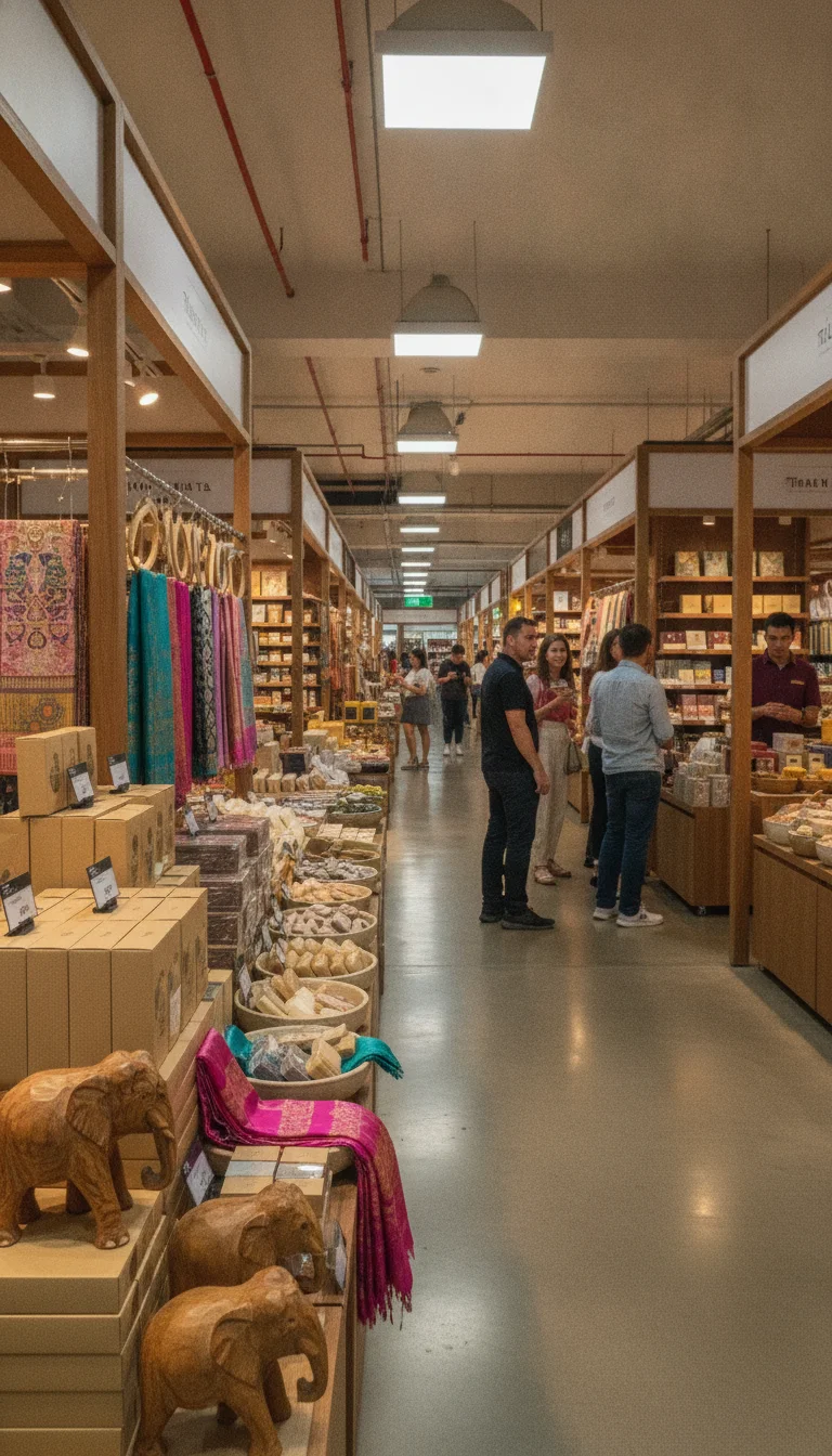 Boutique retail alleyway within Warehouse 2, Asiatique The Riverfront
