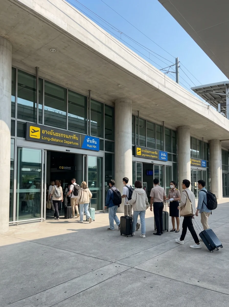 Krung Thep Aphiwat Central Terminal Entrance Krung Thep Aphiwat Central Terminal Entrance