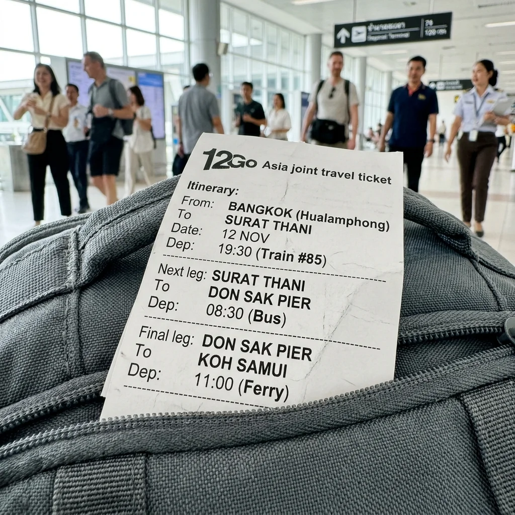 12Go Asia joint travel ticket 12Go Asia joint travel ticket