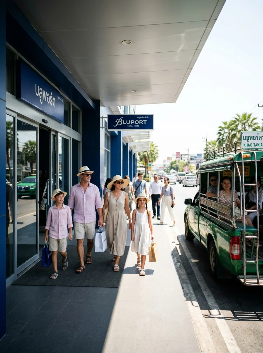 a travelling family