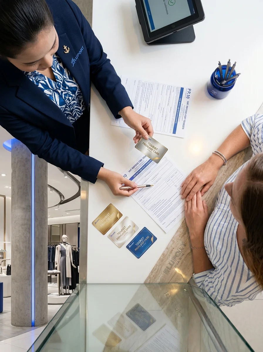 Customer Information Desk Interaction