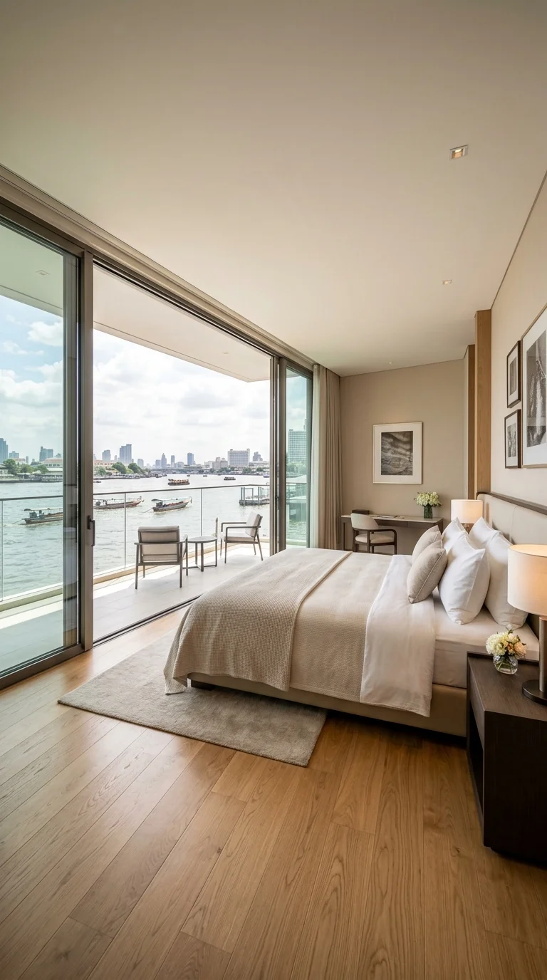 Riverfront Premier Room at Capella Bangkok Riverfront Premier Room at Capella Bangkok