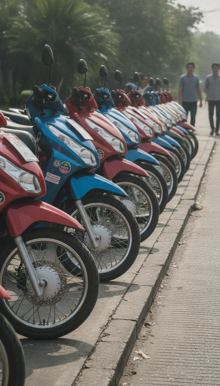 Rental scooters in Chiang Mai Rental scooters in Chiang Mai