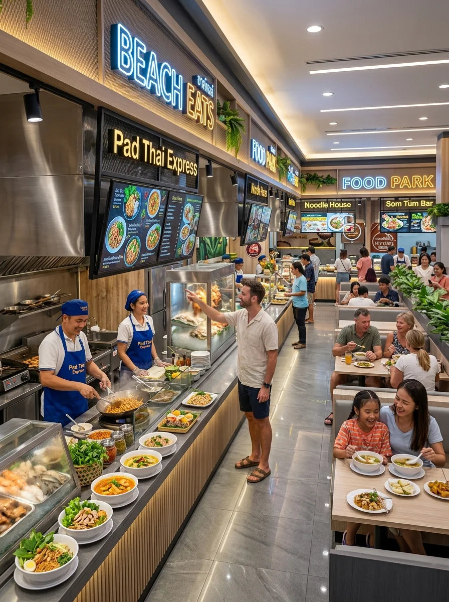 Central Pattaya Food Court ('Beach Eats') Central Pattaya Food Court ('Beach Eats')