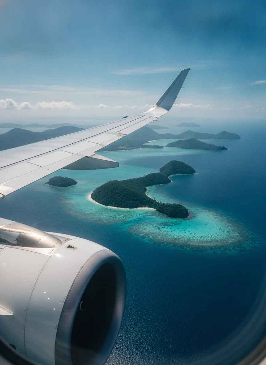 Commercial jet airplane wing Commercial jet airplane wing