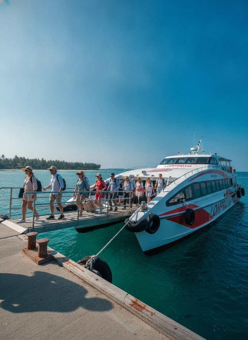 Lomprayah high-speed catamaran Lomprayah high-speed catamaran