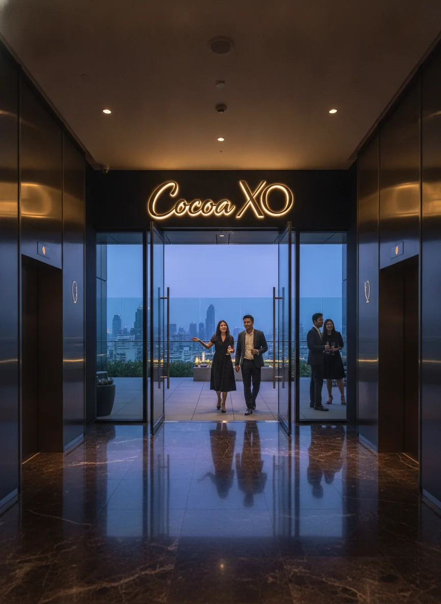 Cocoa XO Entrance and Arrival Lobby