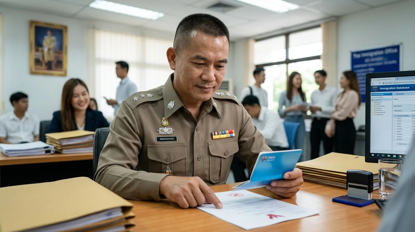Thai Immigration Officer Thai Immigration Officer
