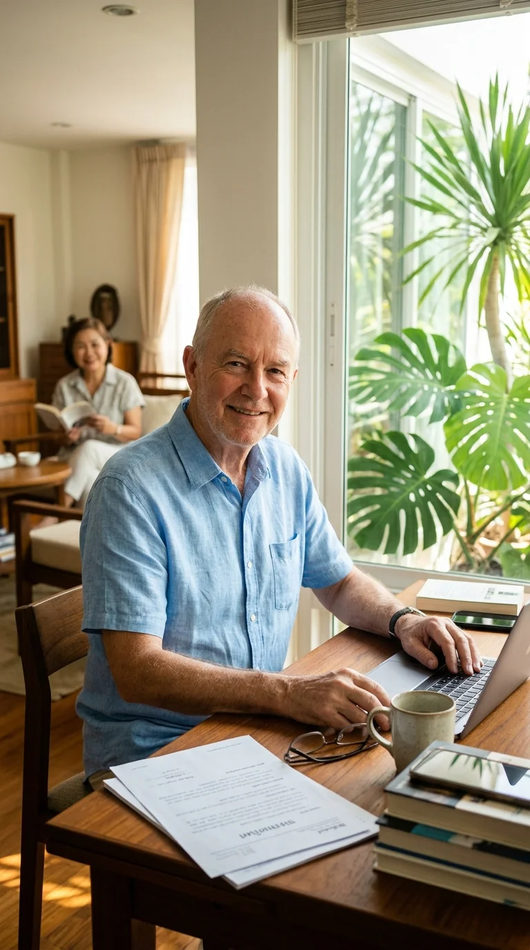 older UK expat male older UK expat male