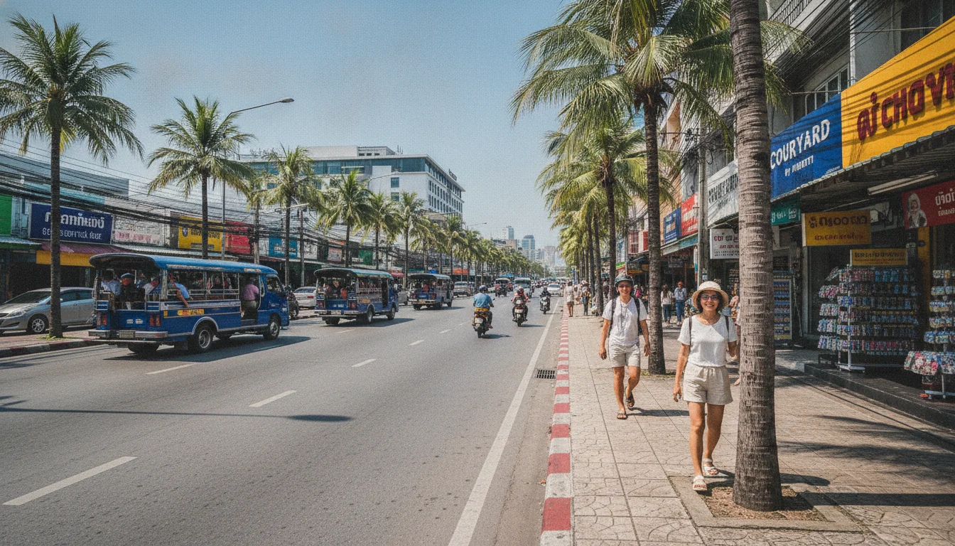 North Pattaya street scene