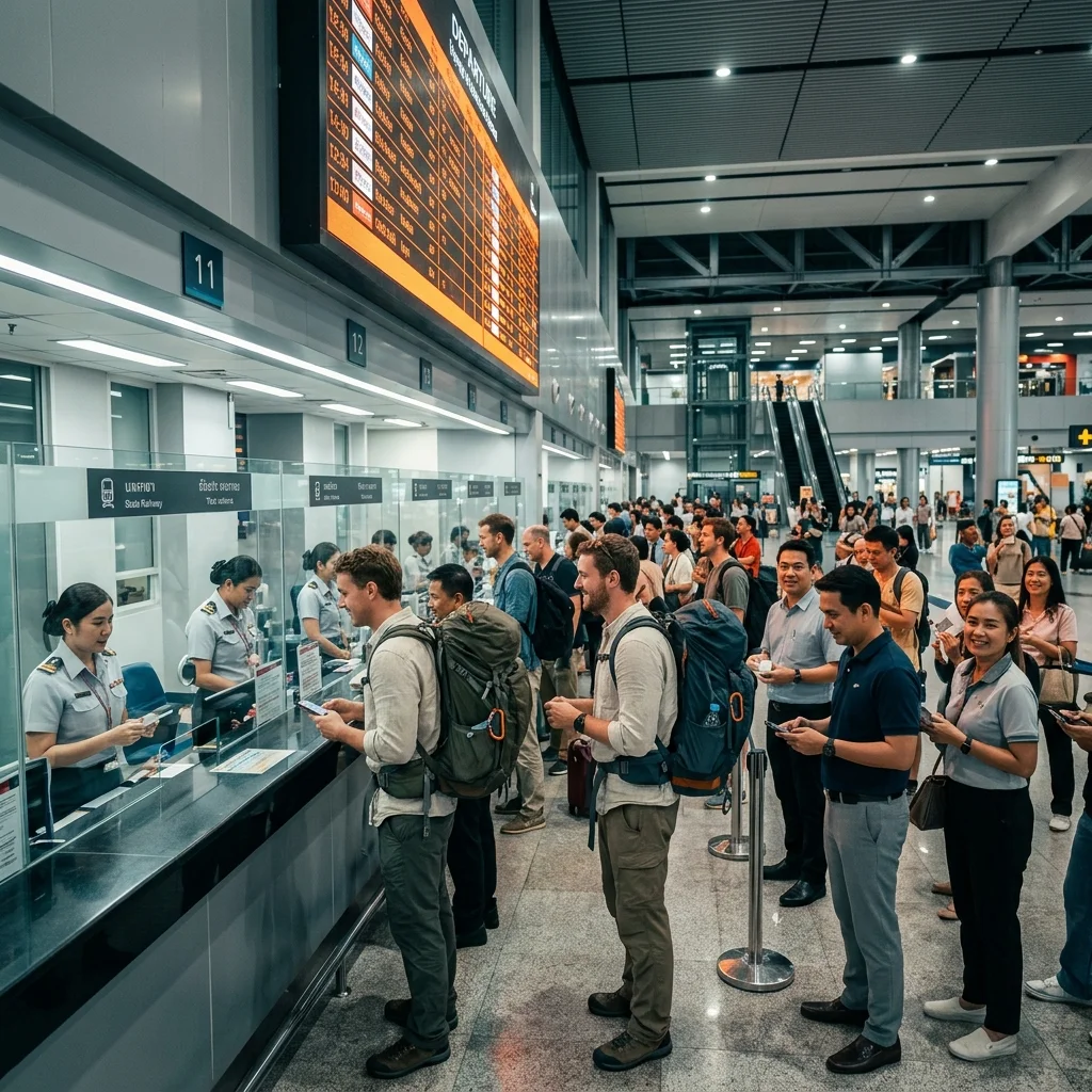 Krung Thep Aphiwat ticket counter Krung Thep Aphiwat ticket counter