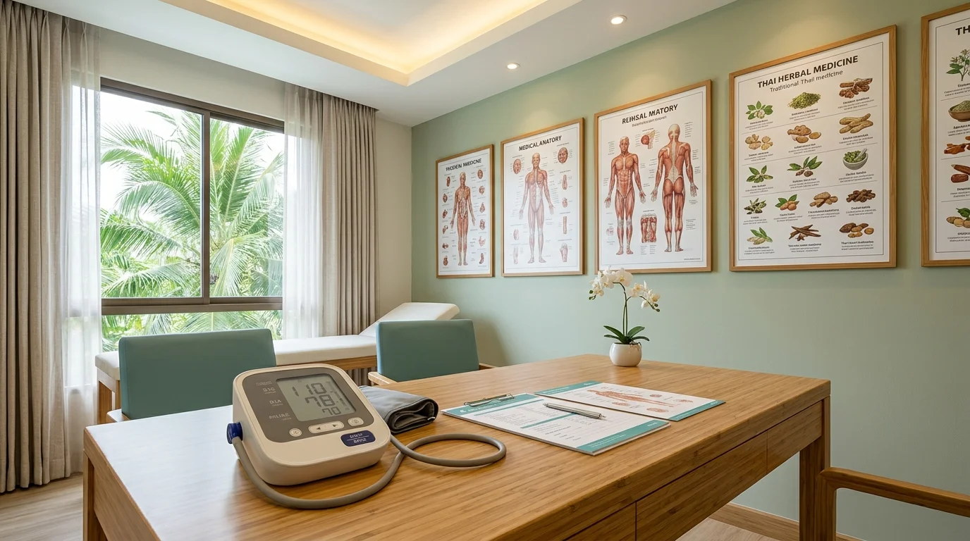 Thai wellness resort consultation room Thai wellness resort consultation room