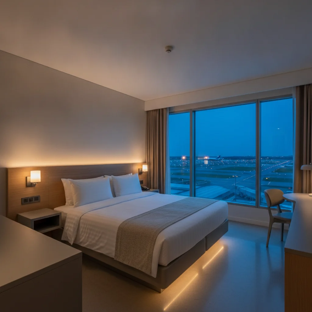 Amari Don Muang Airport hotel guestroom interior