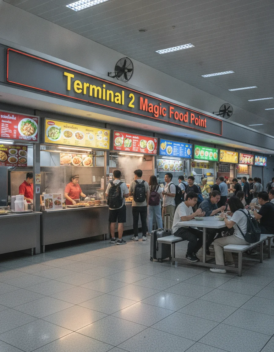 Terminal 2 Magic Food Point Food Court