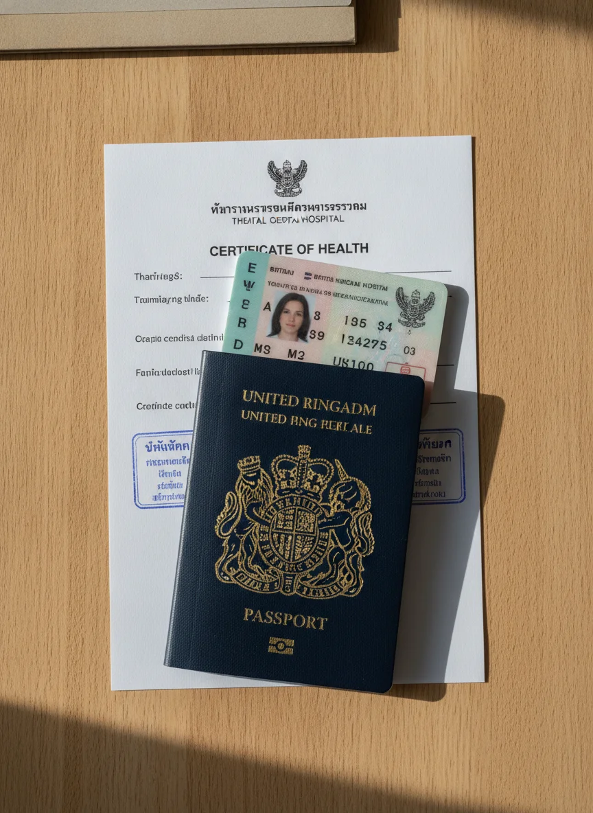 Converting a UK Driving Licence to a Thai Licence