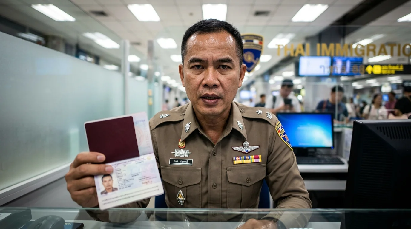 Thai Immigration Officer Thai Immigration Officer