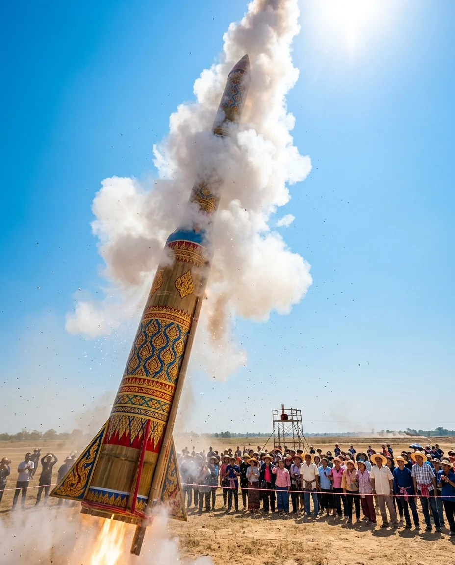 Bun Bang Fai (Thai Bamboo Rocket) Bun Bang Fai (Thai Bamboo Rocket)