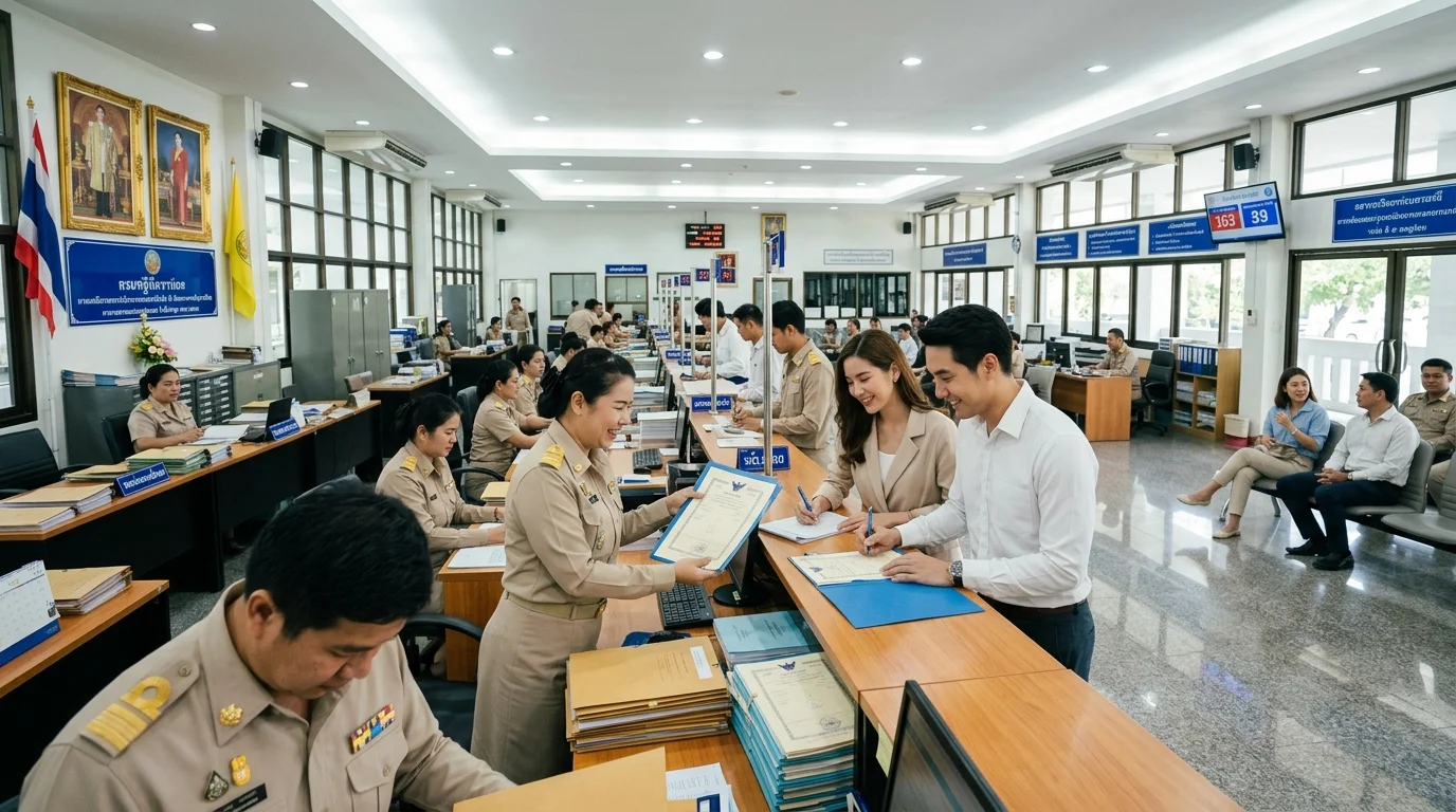 Thai Land Department (Krom Thidin) transaction floor Thai Land Department (Krom Thidin) transaction floor