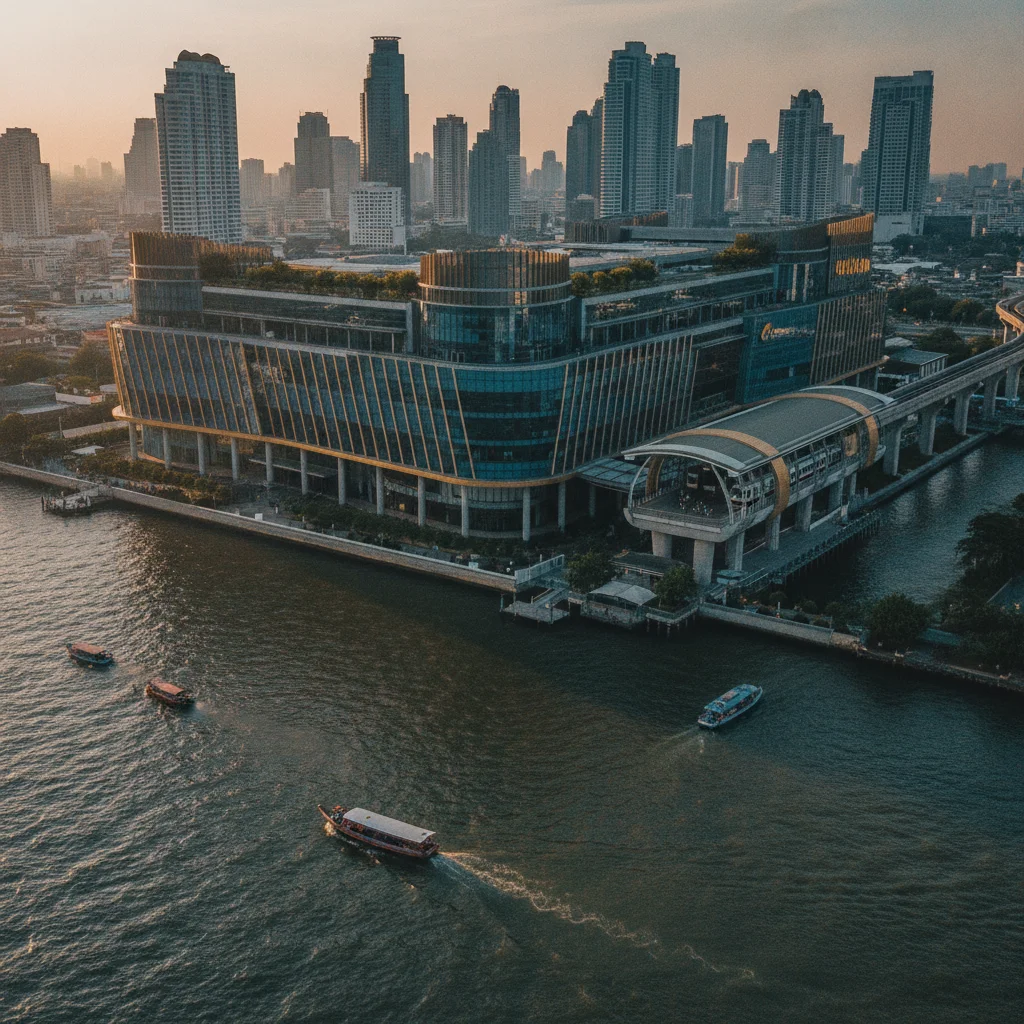 ICONSIAM Mall and Gold Line Station ICONSIAM Mall and Gold Line Station
