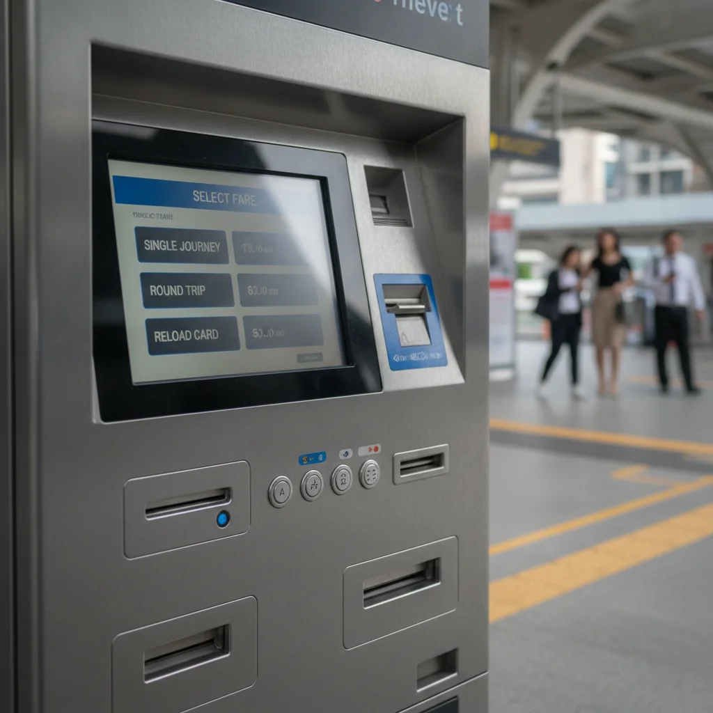 Transit Ticket Vending Machine (TVM) Interface Transit Ticket Vending Machine (TVM) Interface