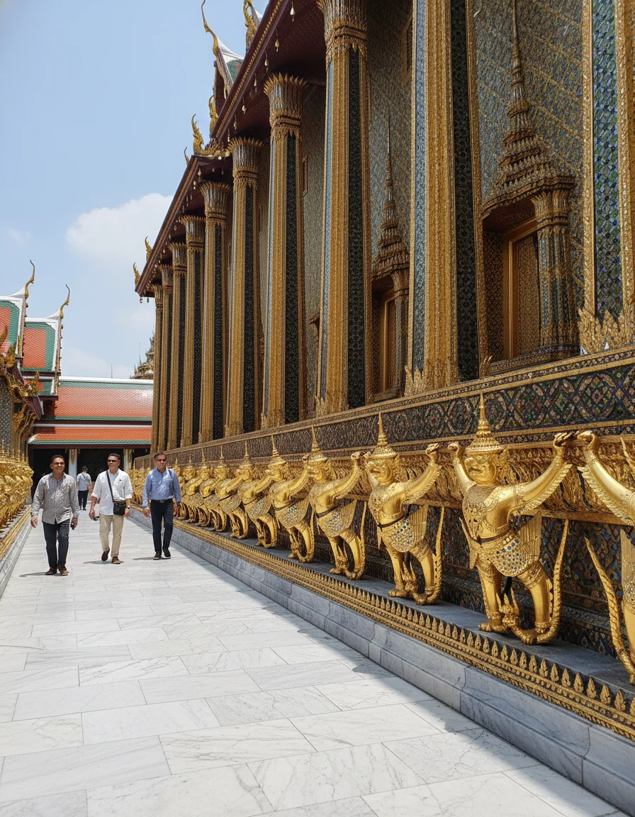 Phra Ubosot (Ordination Hall) of Wat Phra Kaew Phra Ubosot (Ordination Hall) of Wat Phra Kaew