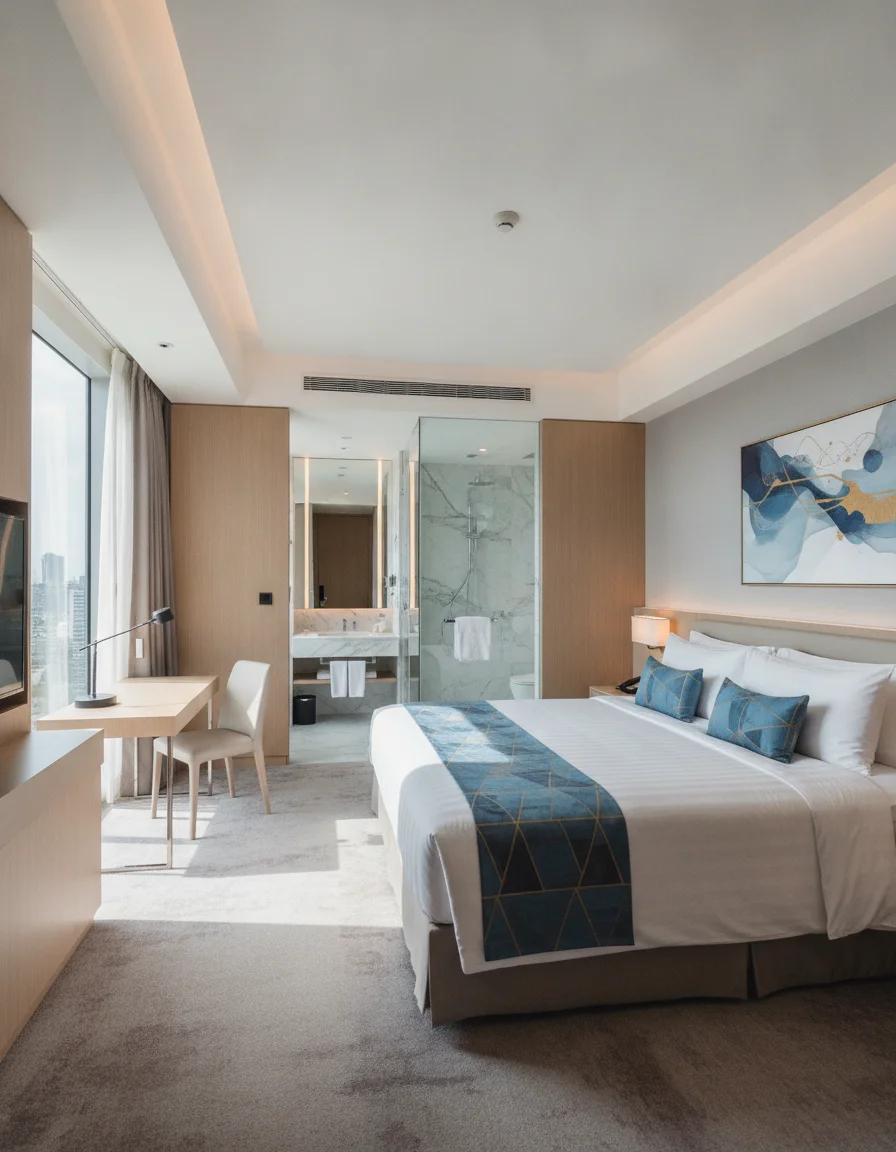 Modern Luxury Hotel Suite