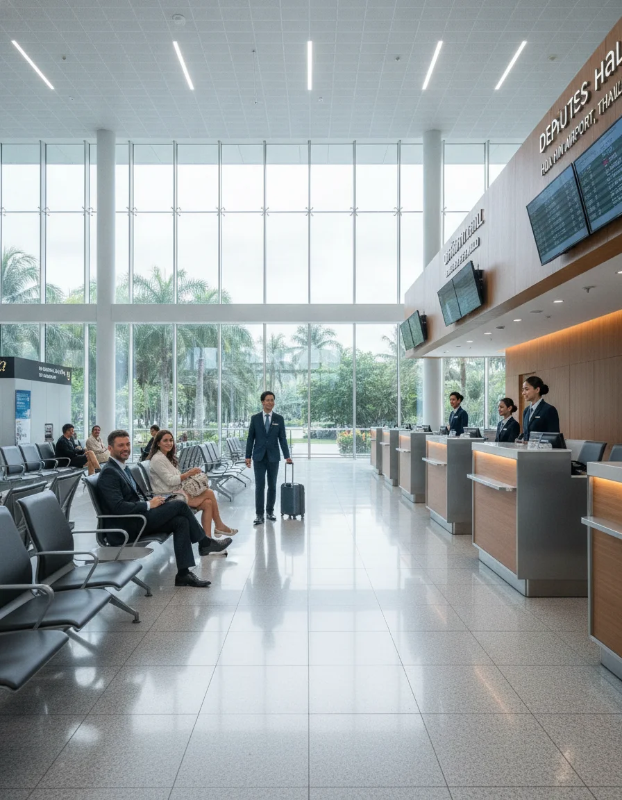 Hua Hin Airport Departures Hall Hua Hin Airport Departures Hall