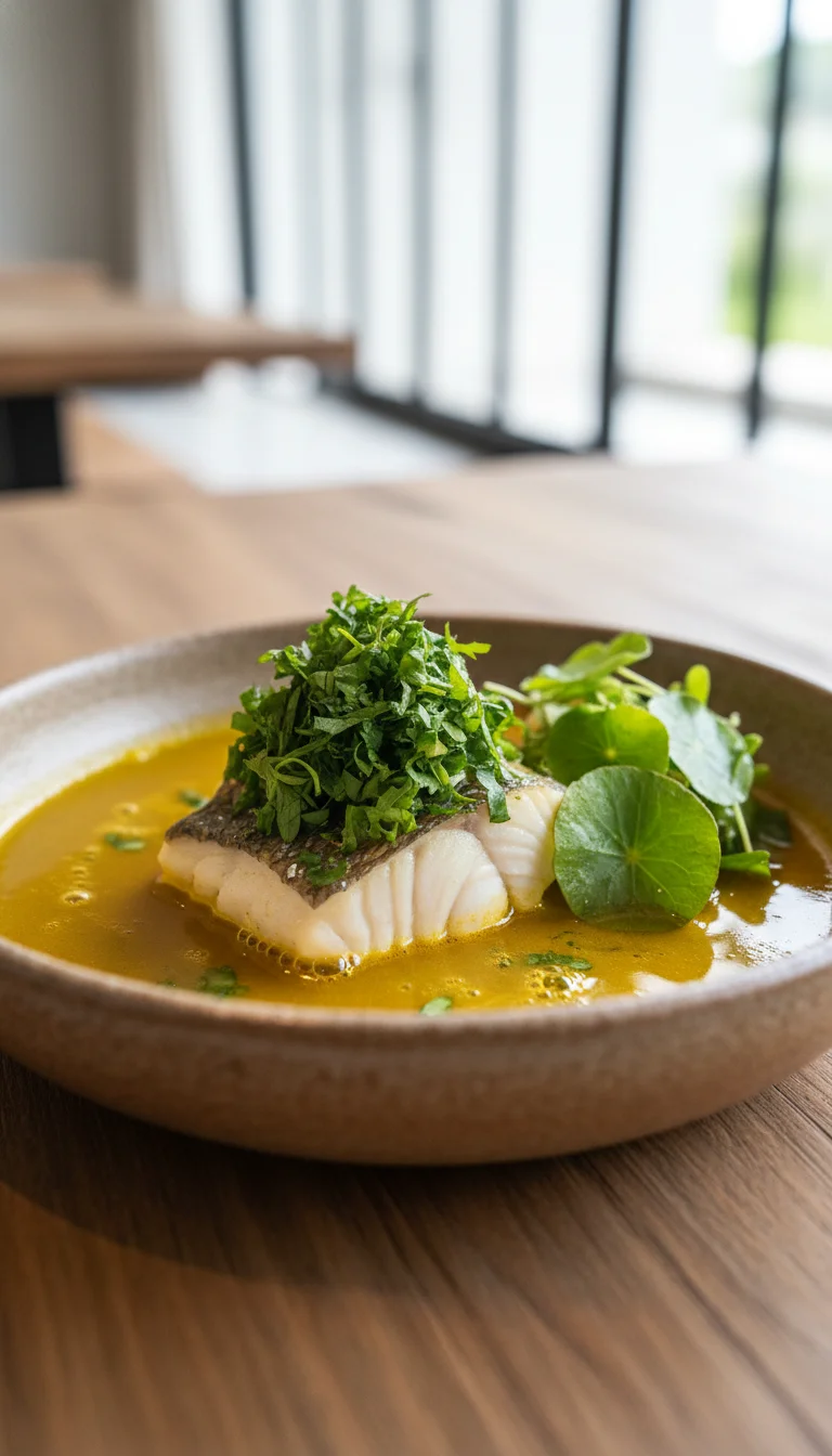 Steamed sea bass wellness meal Steamed sea bass wellness meal