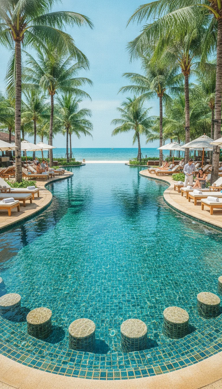 KC Grande Resort main swimming pool area