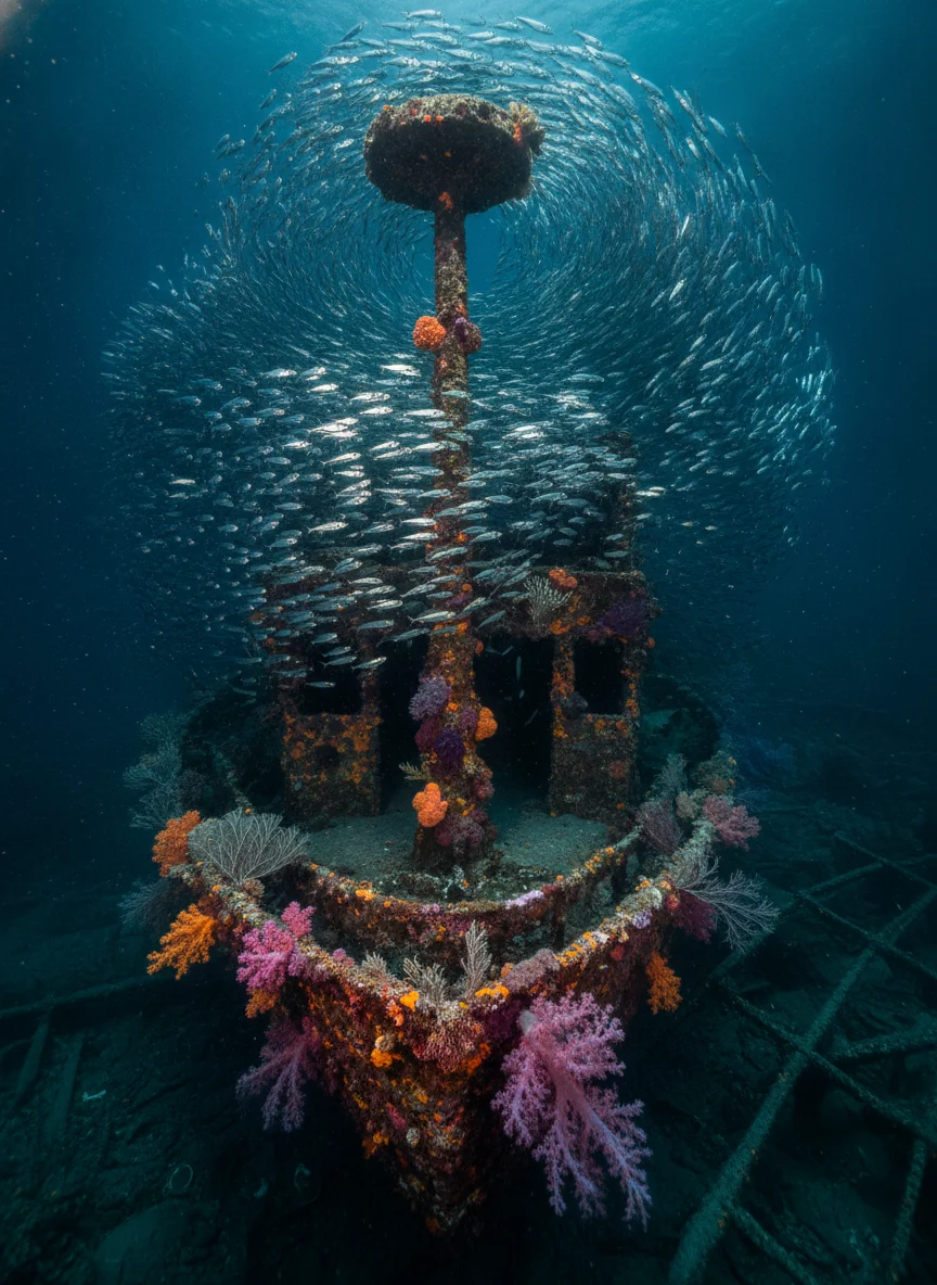 Boonsung Wreck and Barracuda Vortex Boonsung Wreck and Barracuda Vortex