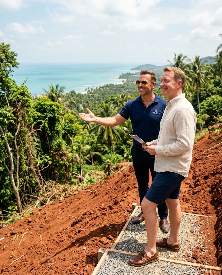 British buyer and a property developer British buyer and a property developer