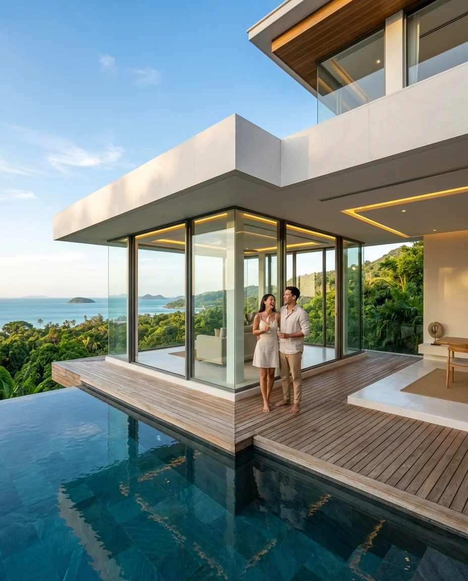 ultra-modern luxury villa with infinity pool ultra-modern luxury villa with infinity pool