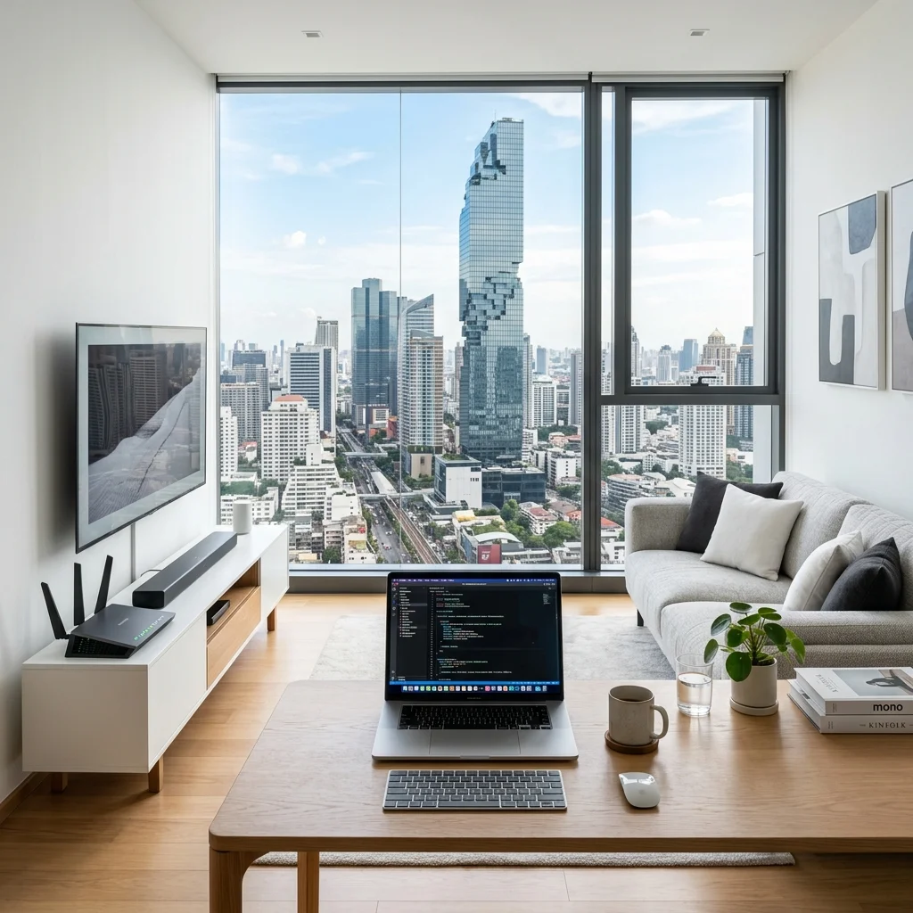 Modern Long-Stay Apartment Interior Modern Long-Stay Apartment Interior