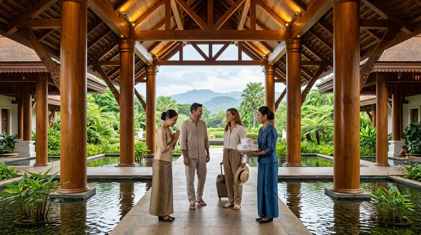 Chiang Mai Luxury Resort Lobby Chiang Mai Luxury Resort Lobby