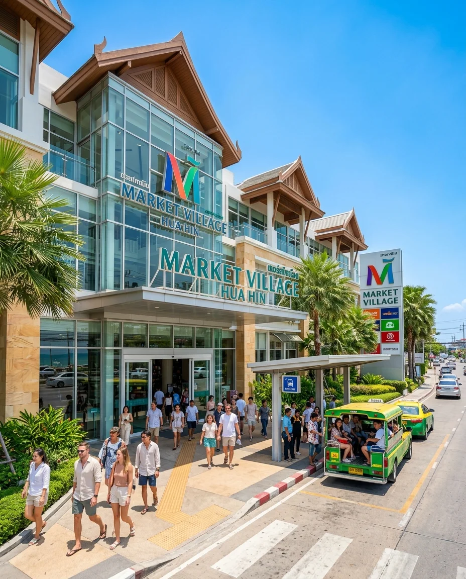 Market Village Hua Hin Main Entrance