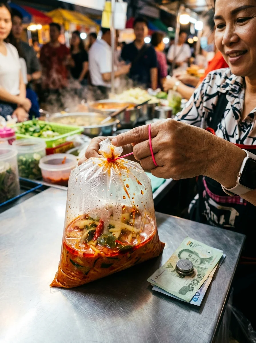 Hand-bagged Thai red curry Hand-bagged Thai red curry