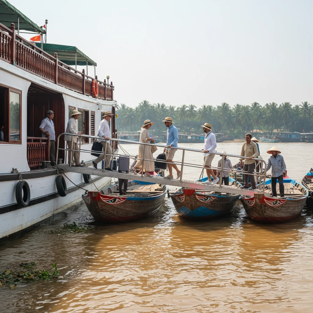 My Tho River Port Activity My Tho River Port Activity