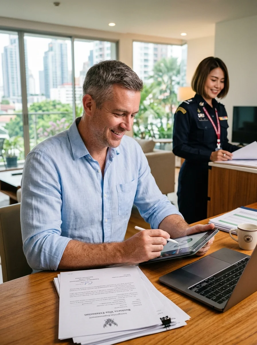 middle-aged male expat middle-aged male expat